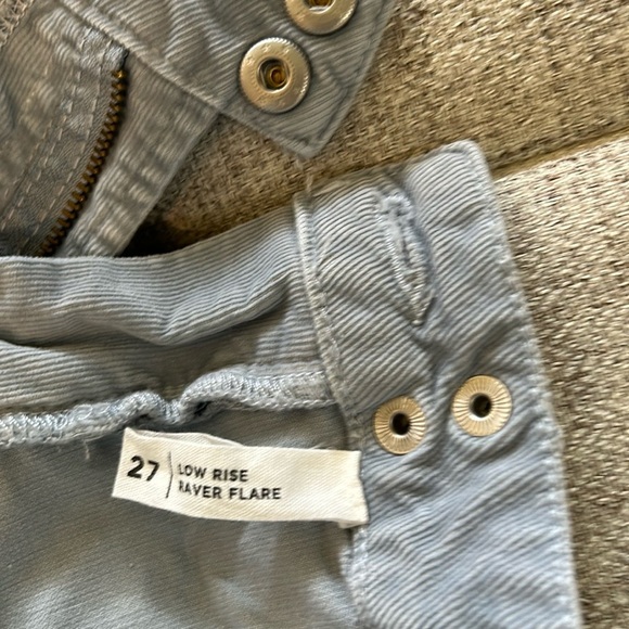 PACSUN BABY BLUE CORDUROY PANTS SIZE 27 - Picture 7 of 12